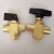 Import brass three-way ball valve from China