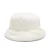 Import Bucket Hat For Women Girl Fashion Solid Thickened Soft Warm Fishing Cap Outdoor Lady Plush Fluffy Flat Hat from China