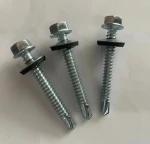Building And Construction Material Supplier Hex Head Roofing Screw Sheet Metal Roofing Screw