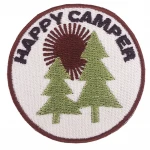 Bulk Free samples 2021 apparel stock iron on patches embroidered clothing embroidered patch custom badge