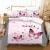 Import Butterfly 3D digital printing bed sheet bedding set duvet cover adult bedding 2020 new hot sale factory direct sales from China