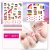 Import Butterfly Nail Art Stickers 2d XF Series Beauty Fashion Adhesive Professional Wholesale New Mix Designs Chosen Hot from China
