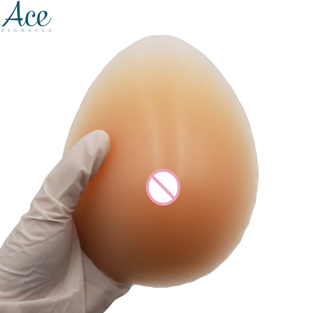 C+ cup Oval Surgery Medical Silicone Self-Adhesive prosthesis breast forms for Mastectomy Crossdresser Cosplay Transgender