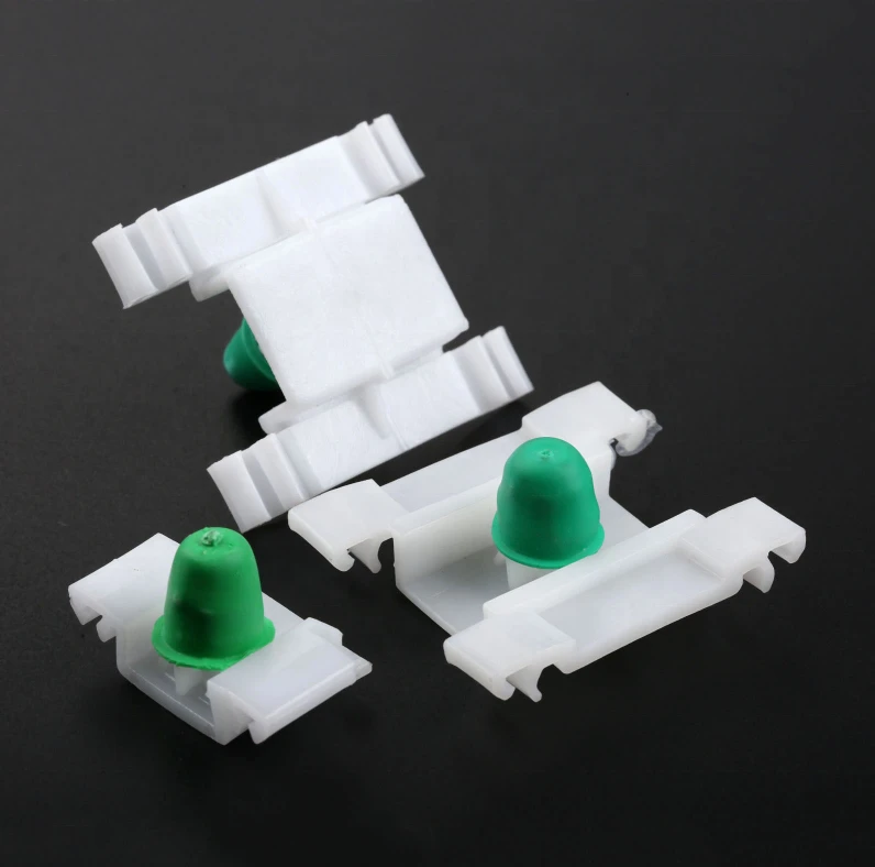 Car Door Moulding Trim Panel Clips Bumpstrip White Plastic Rivet Retainer Auto Fastener Clip For V W MK3 Golf