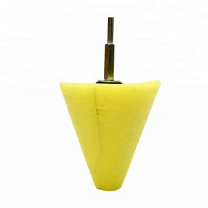 Car Polishers Car Cleaning Power Foam Cone Dual Action Polisher for Wheels