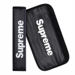 Carbon Fiber Car Seat Belt Shoulders Pad with printed logo