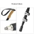 Import Carry Lock Aluminum Alloy Telescopic Adjustable Climbing Pole For Hiking Self Defense Walking Stick from China