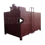 CE Approved Continuous Smokeless Wood Waste Plant Biomass Briquette Charcoal Carbonization Stove