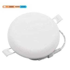 CE PC aluminum 18 watt embedded ceiling lamp OEM ODM round recessed downlight lamp 18w led panel light