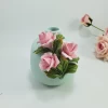 ceramic flower vase home decoration