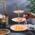 Import Ceramic Table Ware Dessert Fruit Holder Serving Plate 3 Tier Dish Tray Wedding Cup Cake Stand from China