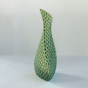 Ceramic Vase lastic medium for homedecor