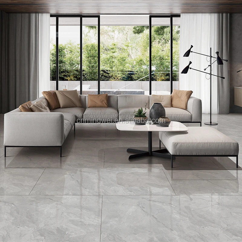 Ceramic white 24 *48 polished tile marble floor tile supplier