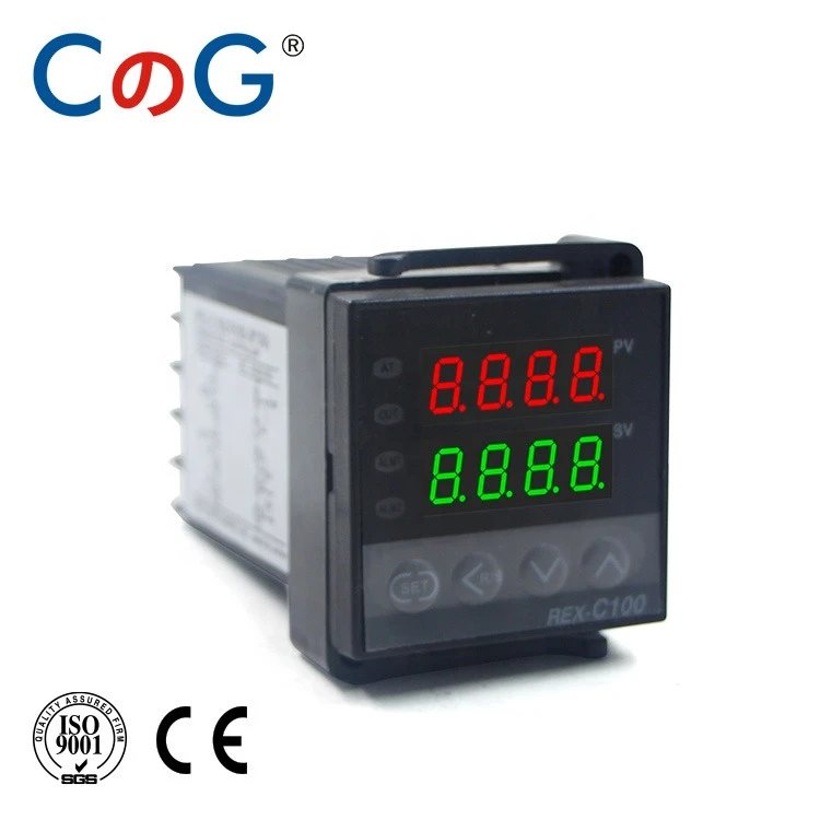 CG 48*48 REX-C100 K J PT100 Thermostat 400 degree 220V Digital Output Electronic PID Programmable Sensors Temperature Controller