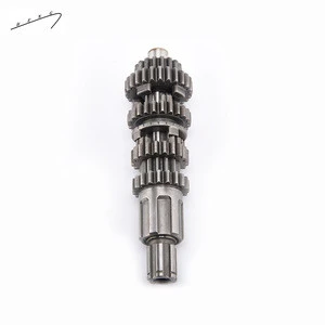 CG150/CG125 Motorcycle Gearshaft Transmission Parts Main & Counter Shaft,Main And Auxiliary Shaft