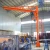 Import chain block lift pillar jib crane with column wall-mounted from China