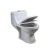 Import Chaozhou manufacturer for toilet porcelain modern one piece sanitary toilet from China
