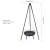 Import Charcoal Bbq Grill Fire Pit Outdoor Swing Grill With Fire Bowl from China