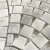 Import Cheap Bathroom Tile Fish Scale Copper Art Marble Mosaic Tile from China