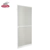 Cheap home decorated white aluminium alloy swing fiberglass screen hinge door