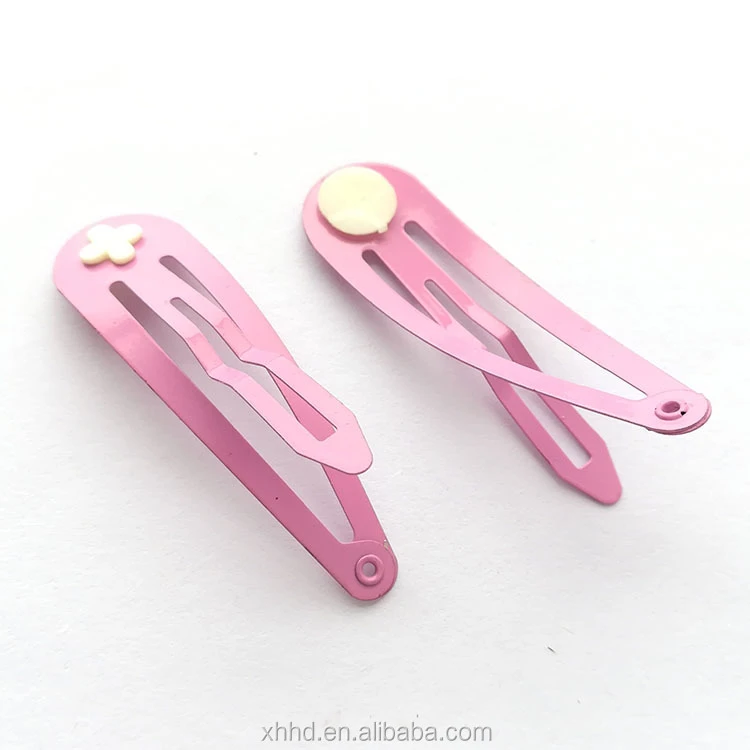 Cheap Price Hair Extension Snap Clips Colorful Metal Baby Hair Clip