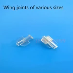 Cheap price high quality  Plastic products PC material Winged connector PLK-2.0mm insert movable  interface