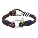 Cheap Price Horseshoe Buckle Bracelet Men Sports Paracord Braided Rope Buckle Stainless Steel Bracelet New Design