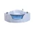 Cheap Price Luxury Rectangle Acrylic Freestanding Bathroom Tubs Whirlpool Massage Bathtub with 2 Seats