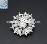 Cheap rhinestone brooch for wedding in bulk, cheap wedding brooches