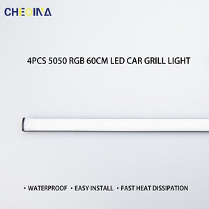Chedina Wholesale 5050 60cm RGB LED Grill Strip Light for Cars