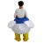 Import Chicken Inflatable Costume Rooster Blow Up Suit Party Cosplay White Halloween Costume Jumpsuit Party from China