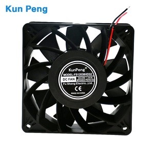 China axial flow fan factory 120*120*38mm 24volt 12038 120mm high speed large air flow cooling fan