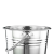 Import China bulk wholesale stainless steel hot water bucket home durable large metal bucket with handle from China