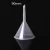 Import China Cheapest Transparent  Laboratory Plastic Funnel 50mm 60mm 75mm 90mm 120mm 150mm from China