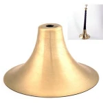 China cnc machining brass trumpet brass musical instrument parts