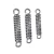 Import China factory price zinc plating  spring Custom extension conical helical spring spring clip strips from China