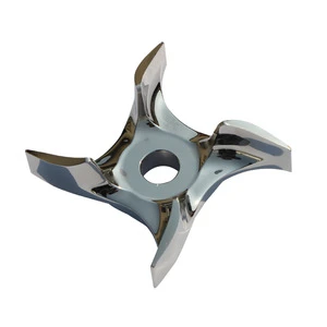 China factory supply Stainless steel casting pump parts mirror polished impeller