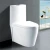 china factory western wc price toilet wash down two-piece toilet bowl