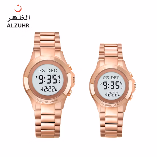 China Made Wholesale Alfajr Azan Watch for Couples with Automatic Prayer