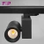 Import China manufacturer 30w 40w 50w spot track rail light black magnetic light track for hotel exclusive shop from China
