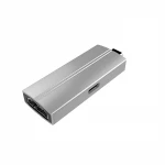 China Manufacturer Wholesale Custom High Speed TYPE-C USB Hub Cheap Adapter Usb-c Mini Aluminium Alloy Docking Station