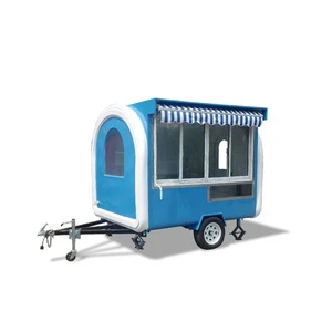China Manufacturer Wholesale Prices Customized 2.2m With Awning Mobile Fast Food Truck For Vending Snack Food