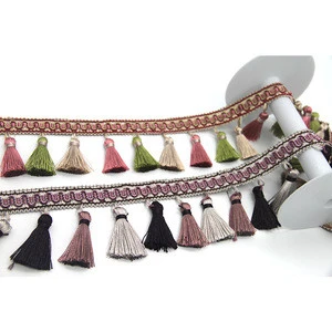 China manufacturing curtain tassel lace curtain tieback and tassel