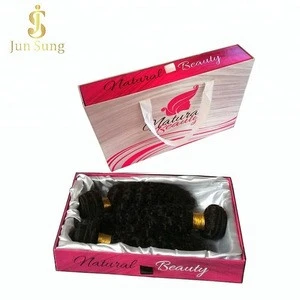 China Professional Best Selling Custom Logo Printed Hair Extension Packaging Boxes
