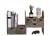 Import China Professional Manufacture Wooden Storage Rack Living Room Storage Shelf Rack from China