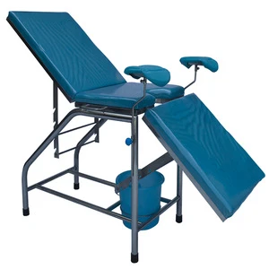 China Stainless Steel Accessories Gynecological exam table hospital examination bed