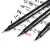 Import Chinese factory supply flexible soft small tip calligraphy brush pens from China