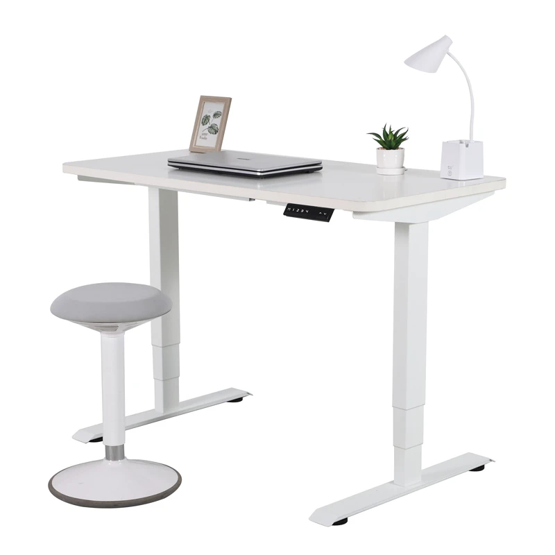 Chinese Factory Wholesale Sit Stand Up  Electric Adjustable Desk Office Table Design Simple Adjustable Height Standing Desk