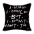 Classic Friends TV Show Funny Quotes Printed Black Pillow Covers