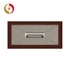 Classic modern european leather carving design customized wood drawer furniture